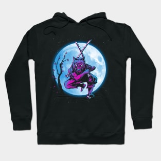 Inosuke under the moon Hoodie